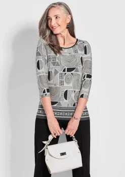 Printshirt mit Alloverdruck