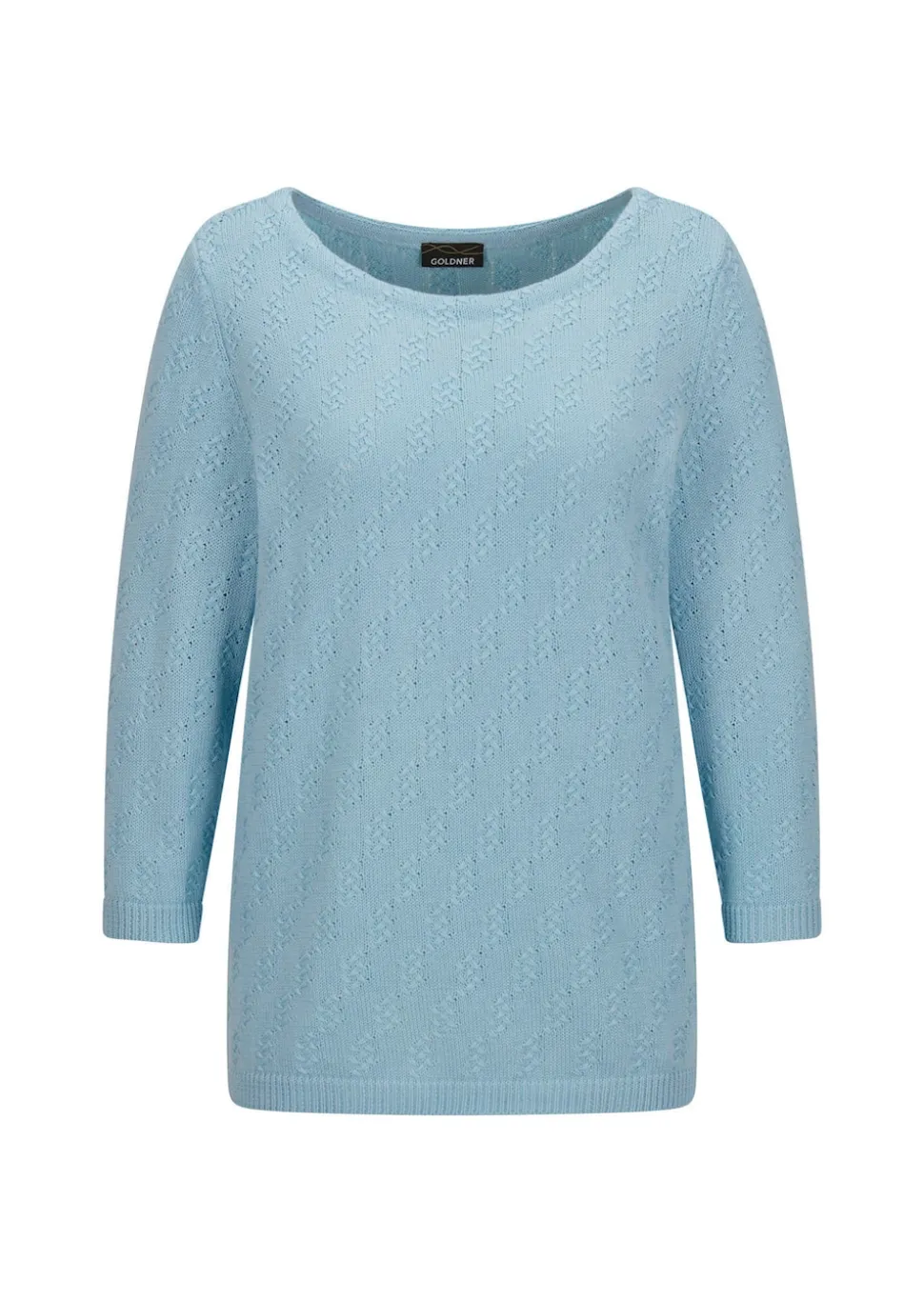Pullover aus Baumwolle mit 3/4-Ärmeln