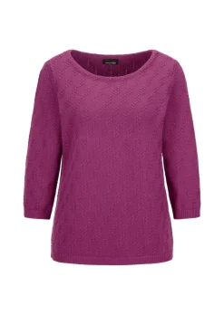 Pullover aus Baumwolle mit 3/4-Ärmeln