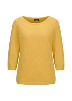 Pullover aus Baumwolle mit 3/4-Ärmeln