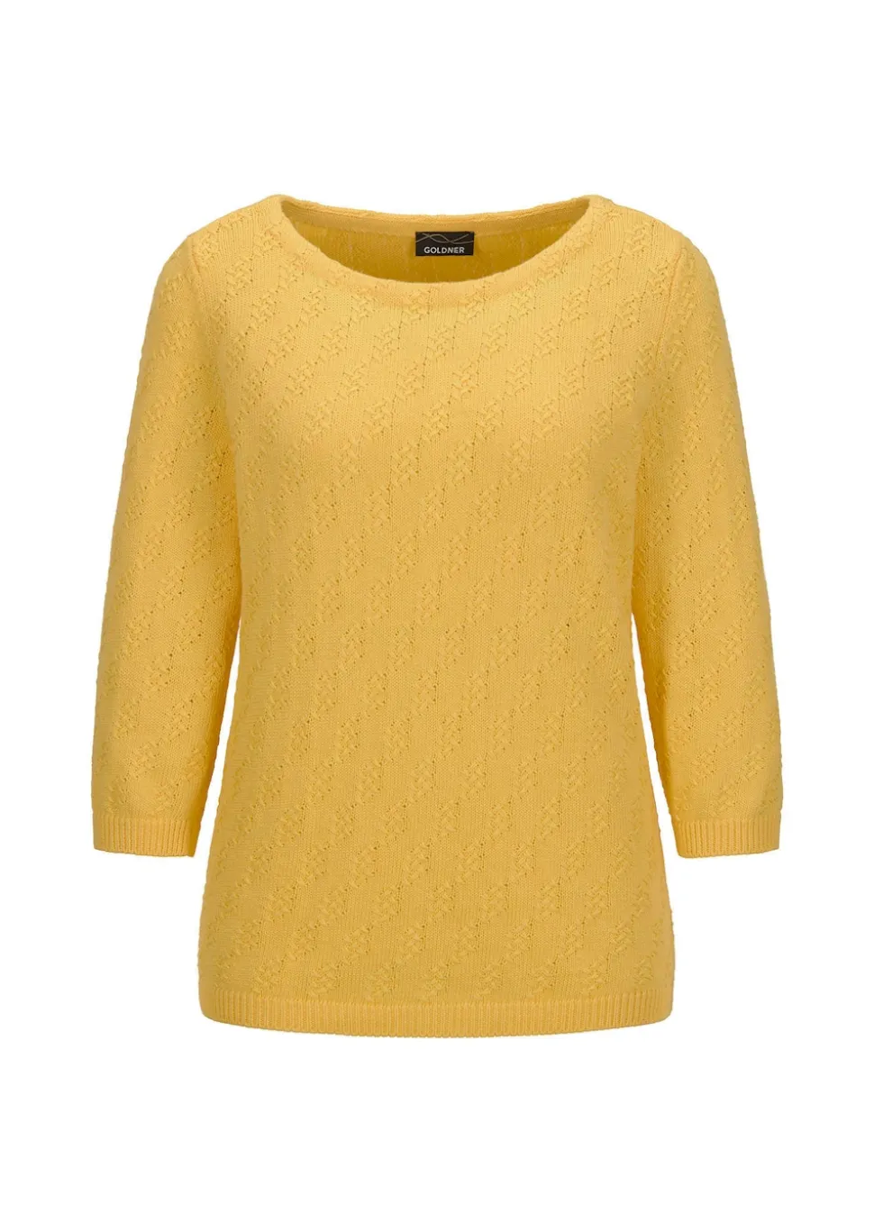 Pullover aus Baumwolle mit 3/4-Ärmeln