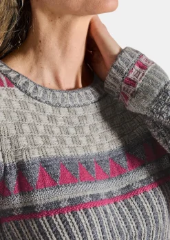 Pullover im modischen Norwegermuster