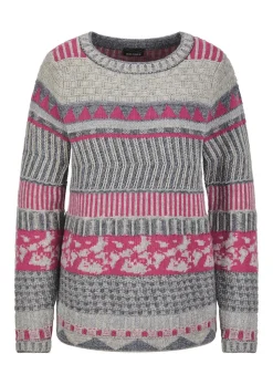 Pullover im modischen Norwegermuster