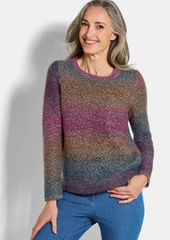 Pullover in Multicolor-Optik