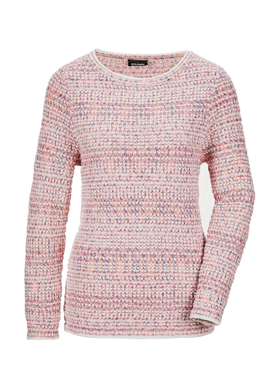 Pullover in Multicolor-Strick