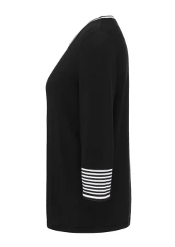Pullover mit femininem Motiv