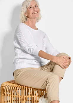Pullover mit Fledermausärmeln