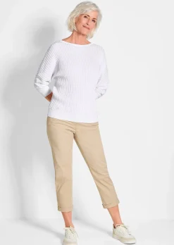 Pullover mit Fledermausärmeln