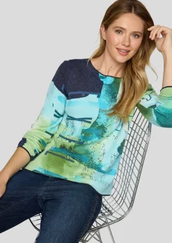 Pullover mit Glitzer-Details