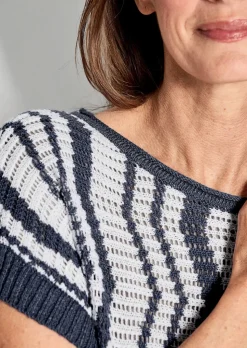 Pullover mit Intarsienmuster