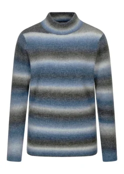 Pullover mit Stehkragen