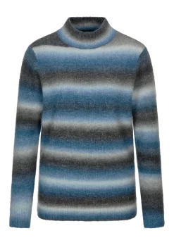 Pullover mit Stehkragen