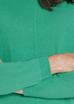 Pullover mit V-Ausschnitt aus COTTAMIRA