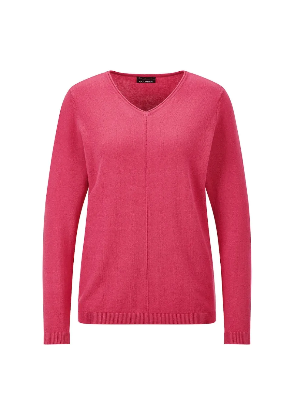 Pullover mit V-Ausschnitt aus COTTAMIRA