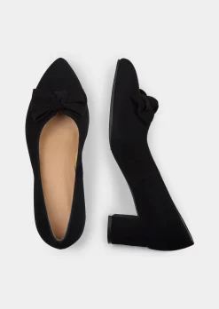 Pumps aus Leder in Komfort-Weite