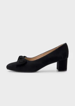 Pumps aus Leder in Komfort-Weite