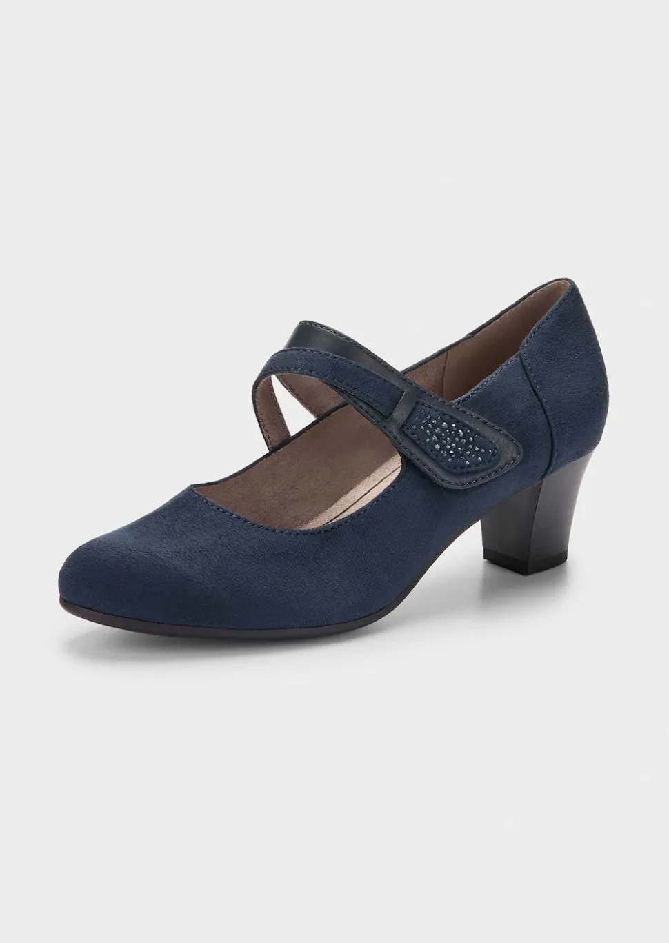 Pumps mit Klettverschluss