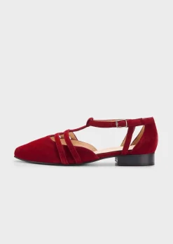 Pumps mit Riemchen in Komfort-Weite