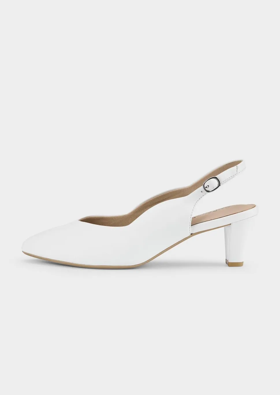 Pumps mit schmalem Fersenriemen