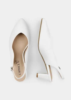 Pumps mit schmalem Fersenriemen