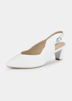 Pumps mit schmalem Fersenriemen