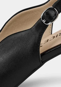 Pumps mit schmalem Fersenriemen