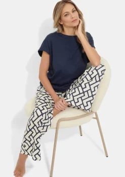 Pyjama aus Baumwolle und Modal