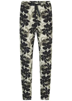 Pyjamahose mit Blumenmuster