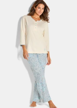 Pyjama mit Paisleymuster
