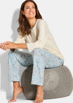 Pyjama mit Paisleymuster