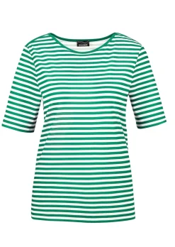 Ringelshirt aus Viskosejersey