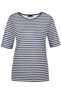 Ringelshirt aus Viskosejersey