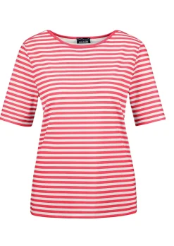 Ringelshirt aus Viskosejersey
