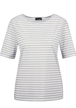 Ringelshirt aus Viskosejersey