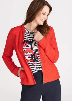 Ringelshirt mit Frontmotiv