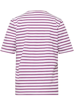 Ringelshirt mit Halbarm