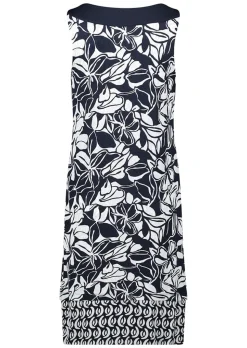 Ärmelloses Wendekleid mit zwei Mustern