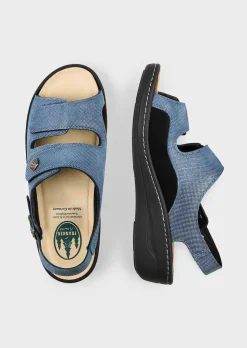 Sandalen aus Leder mit Naturkork-Fußbett