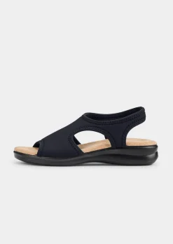 Sandalen aus Stretch