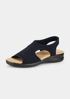 Sandalen aus Stretch