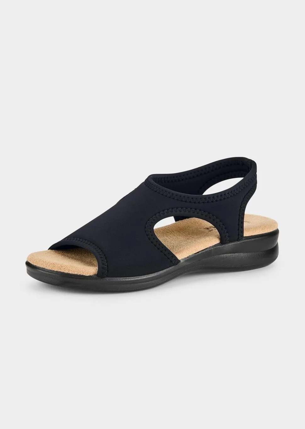 Sandalen aus Stretch