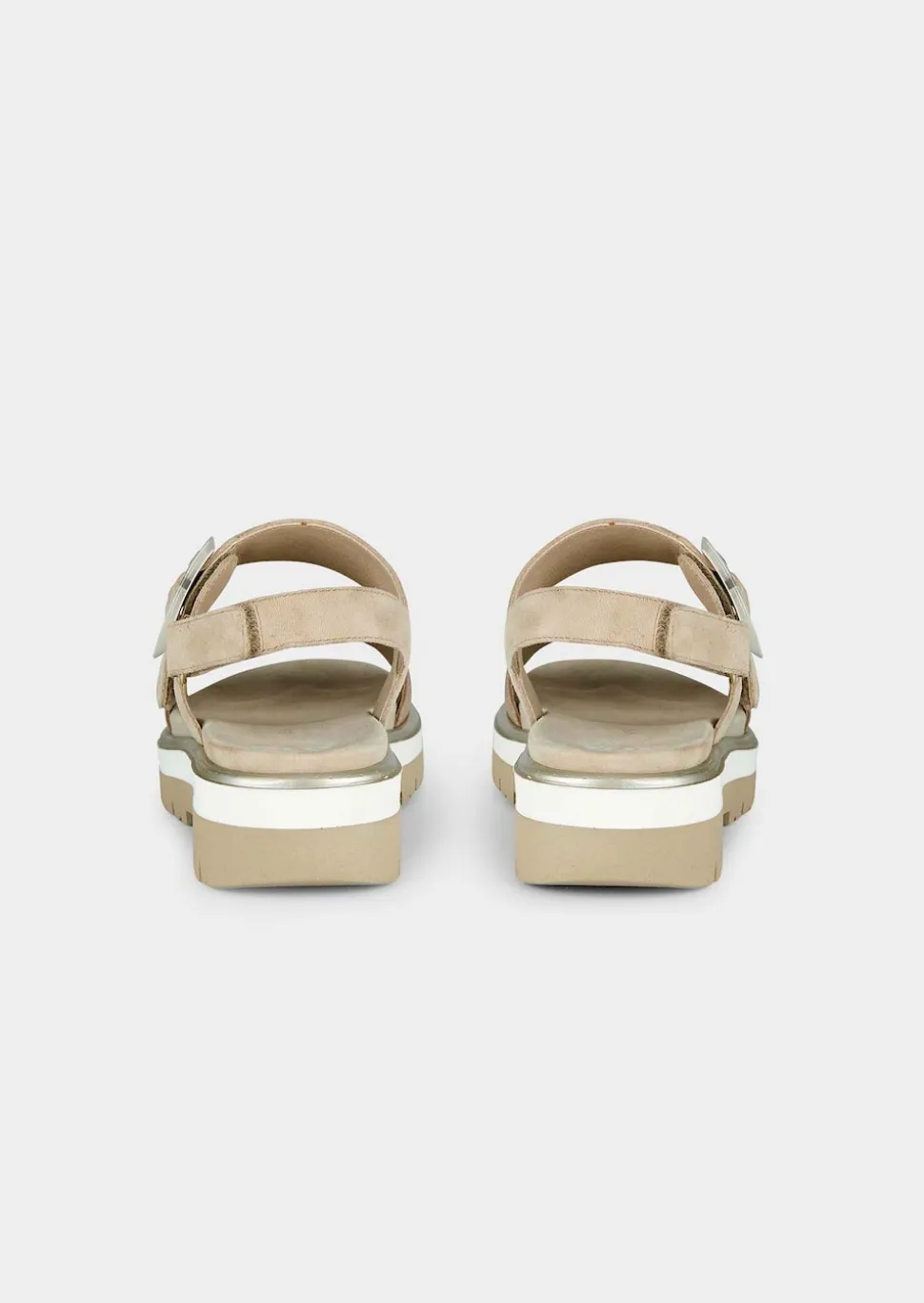 Sandalen mit dekorativer Zierschließe