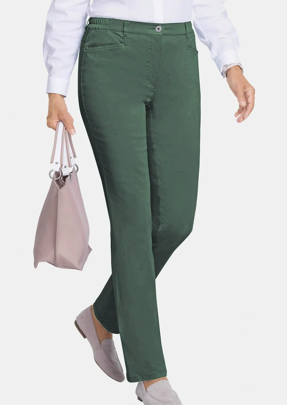 Satin-Baumwollhose LOUISA