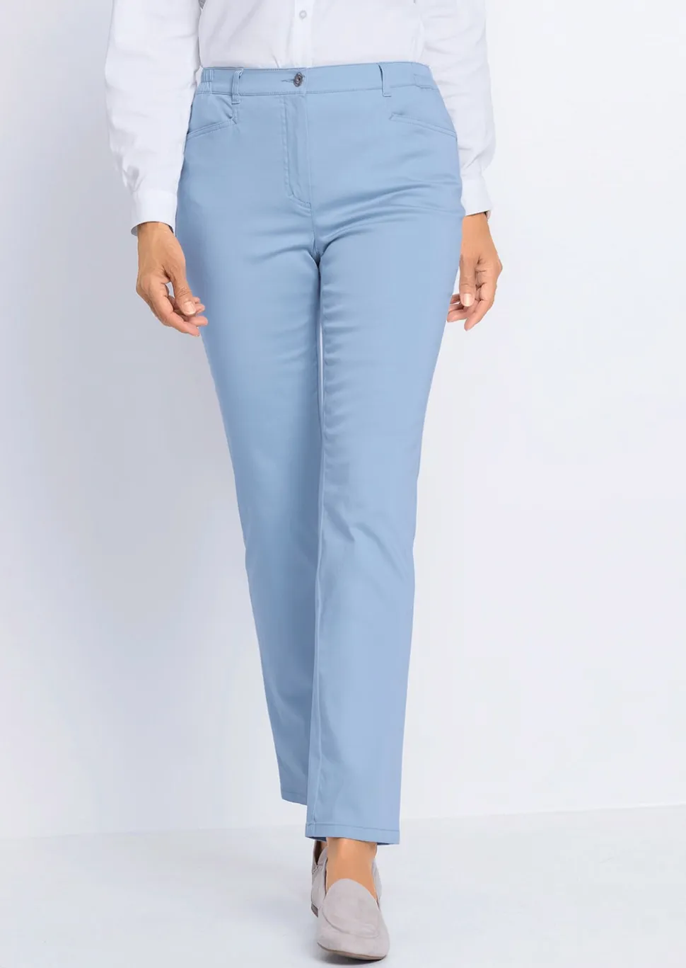 Satin-Baumwollhose LOUISA