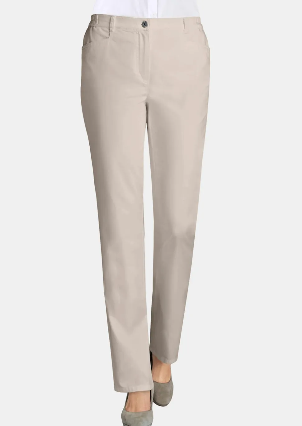 Satin-Baumwollhose LOUISA