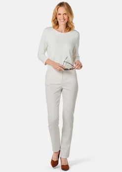 Satin-Baumwollhose LOUISA