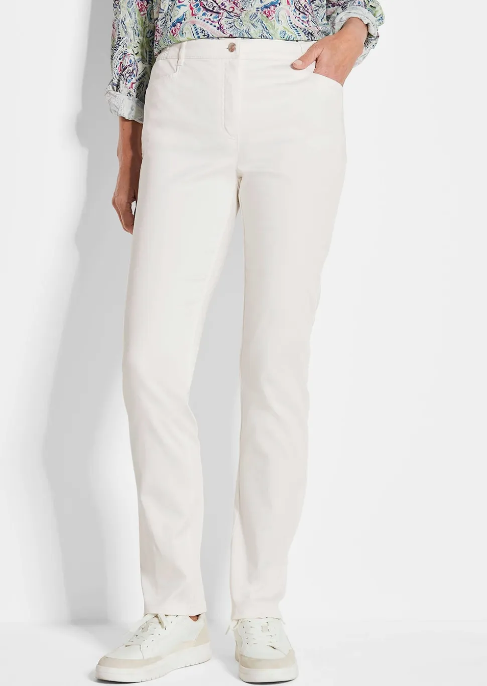 Satin-Baumwollhose LOUISA COMFORT+