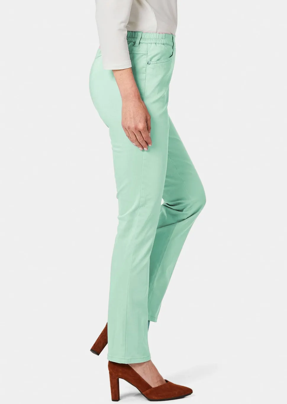 Satin-Baumwollhose LOUISA COMFORT+