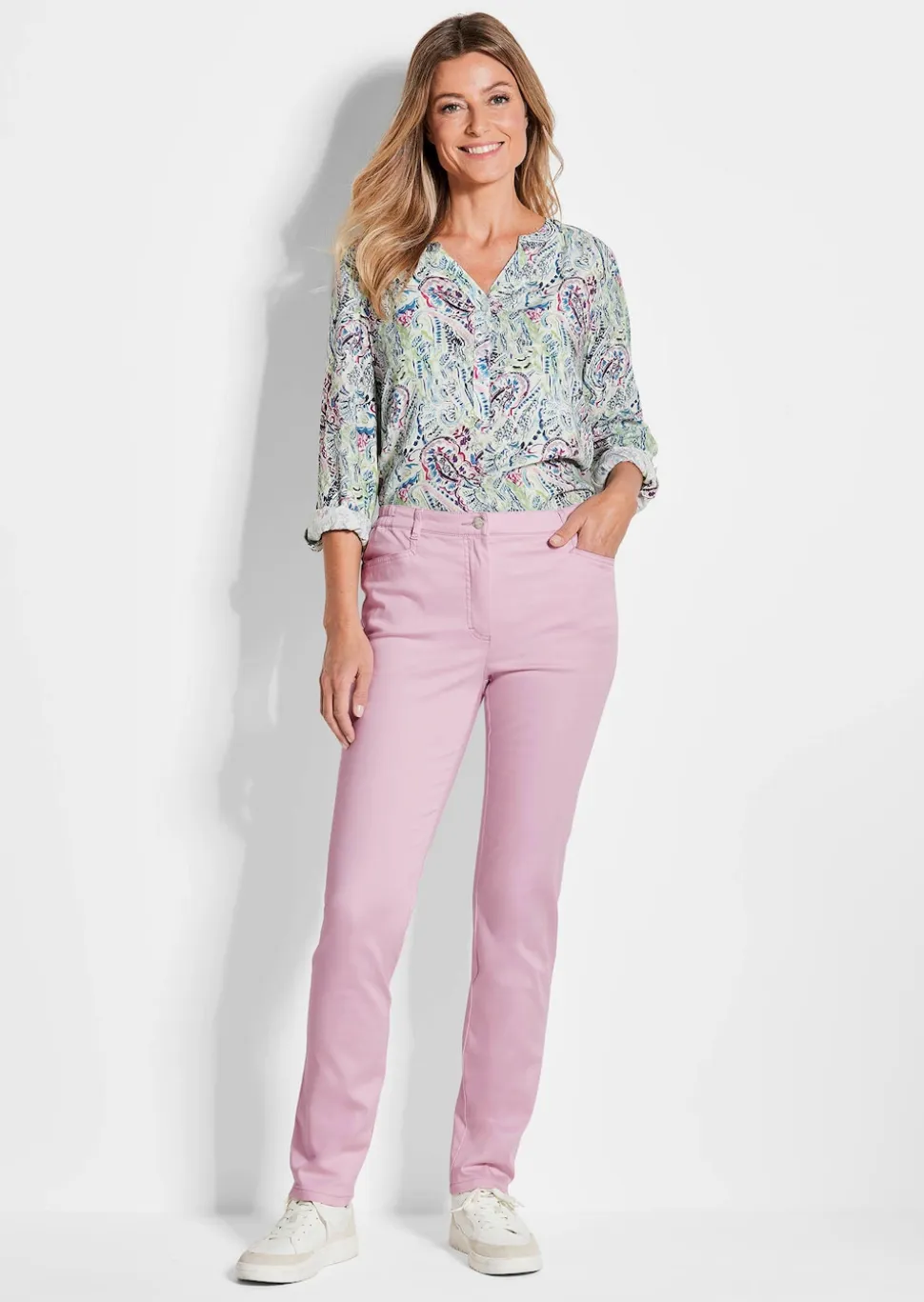 Satin-Baumwollhose LOUISA COMFORT+