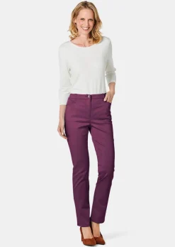 Satin-Baumwollhose LOUISA COMFORT+